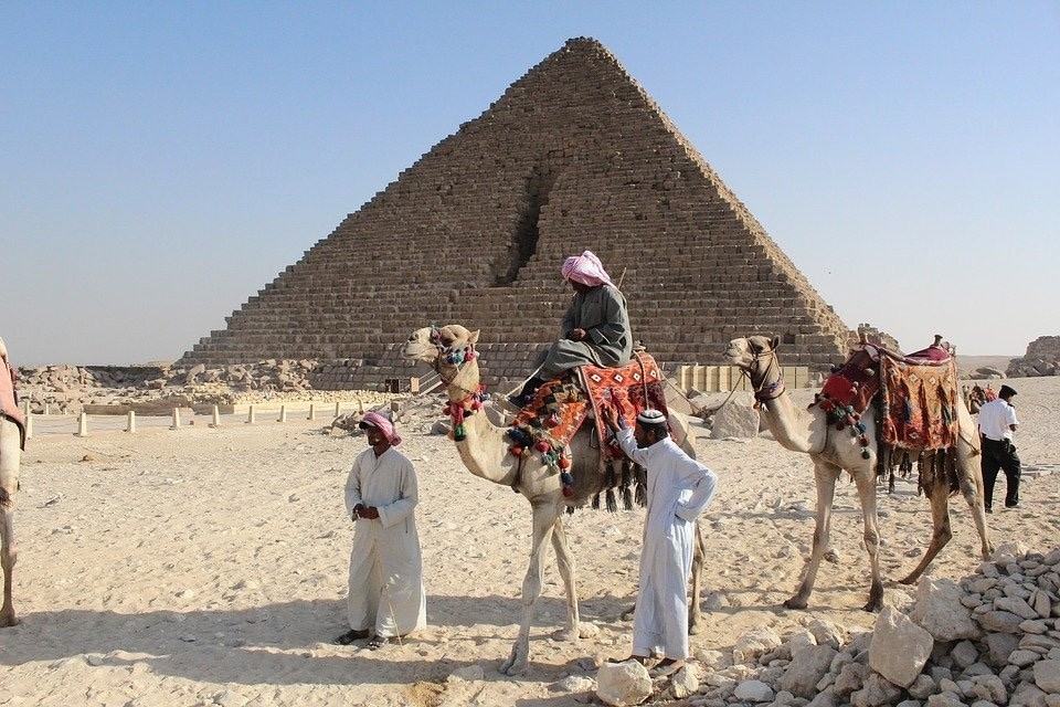 egipto piramides camellos